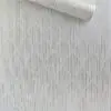 PAPEL DE PAREDE IMPORTADO GEOMÉTRICO BRANCO E PRATA VINÍLICO LUXO