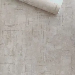 PAPEL DE PAREDE IMPORTADO CIMENTO CONCRETO NUDE VINÍLICO LUXO