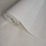 PAPEL DE PAREDE IMPORTADO LINHO OFFWHITE BRANCO PEROLADO VINÍLICO LUXO