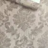 PAPEL DE PAREDE IMPORTADO ARABESCO CLÁSSICO MARROM VINÍLICO SUPER LUXO