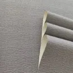 PAPEL DE PAREDE IMPORTADO LINHO CINZA RELEVO VINÍLICO LUXO