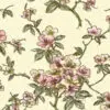PAPEL DE PAREDE IMPORTADO FLORAL HOMEHAUS VINÍLICO LUXO - Bege e Rosa