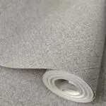 PAPEL DE PAREDE IMPORTADO LINHO CINZA CLARO VINÍLICO LUXO