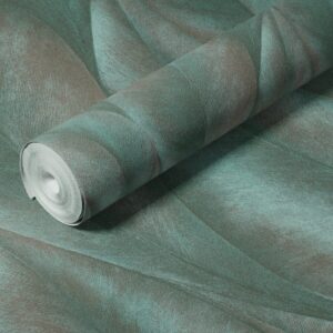 PAPEL DE PAREDE IMPORTADO FOLHAGEM FLUÍDA COM BRILHO VINÍLICO LUXO