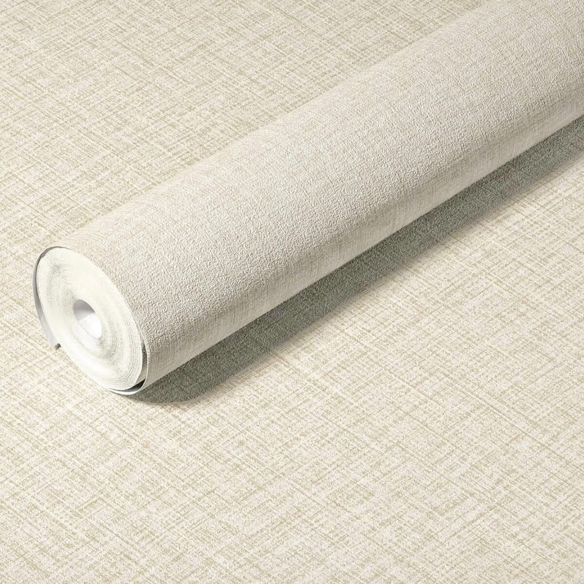 PAPEL DE PAREDE IMPORTADO LINHO PALHA CLARO DOURADO VINÍLICO TEXTURIZADO